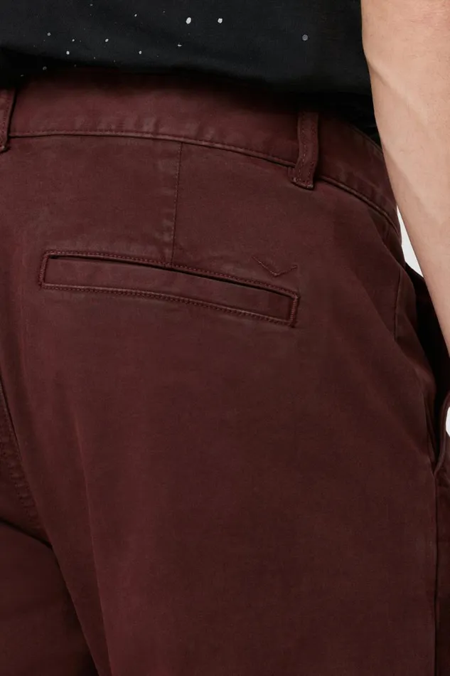 Pants Men Hudson Jeans Classic Slim Straight Chino Russet Pants Men Hudson Jeans Classic Slim Straight Chino Russet