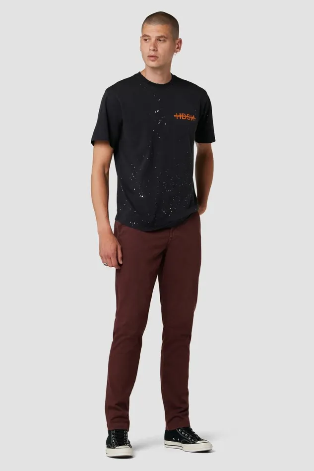 Pants Men Hudson Jeans Classic Slim Straight Chino Russet Pants Men Hudson Jeans Classic Slim Straight Chino Russet