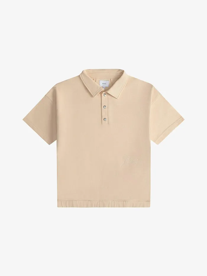 PIQUE SNAP SHORT SLEEVE POLO Men Rhude Shirts