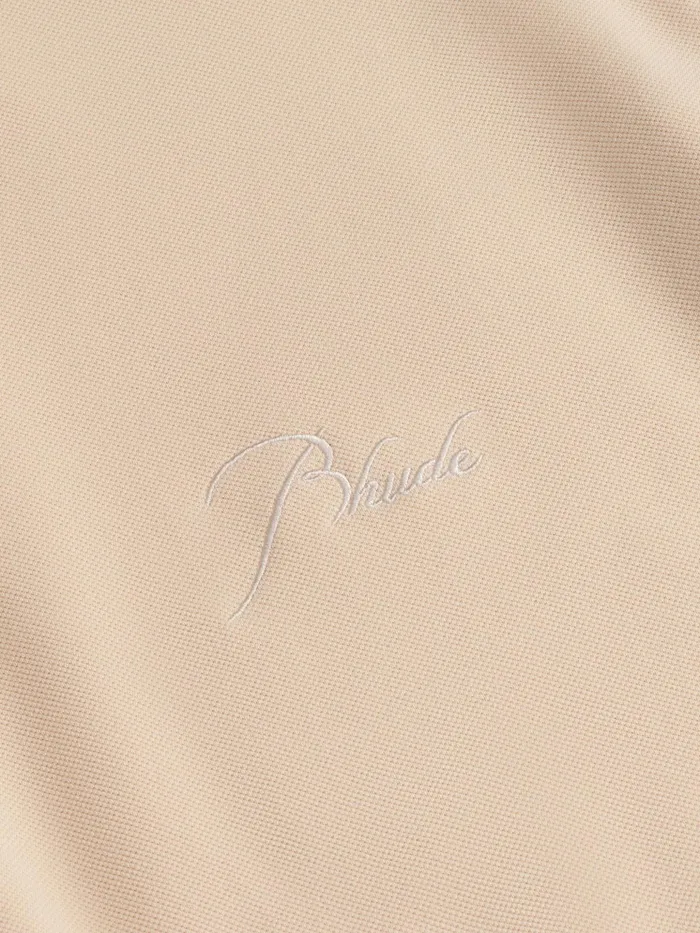 PIQUE SNAP SHORT SLEEVE POLO Men Rhude Shirts