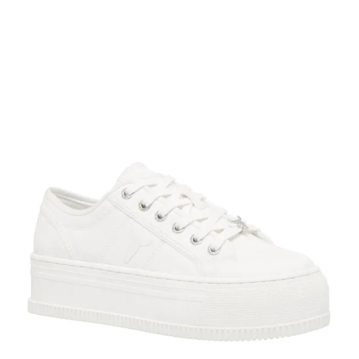 Platform Sneakers Women Windsor Smith DEALBREAKER WHITE CANVAS SNEAKERS Platform Sneakers Women Windsor Smith DEALBREAKER WHITE CANVAS SNEAKERS