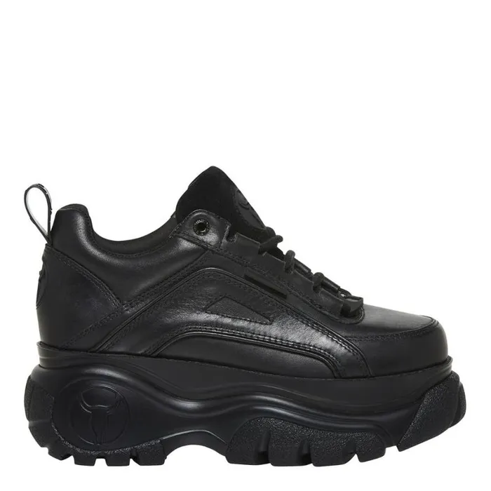 Platform Sneakers Women Windsor Smith LUPE BLACK SNEAKERS