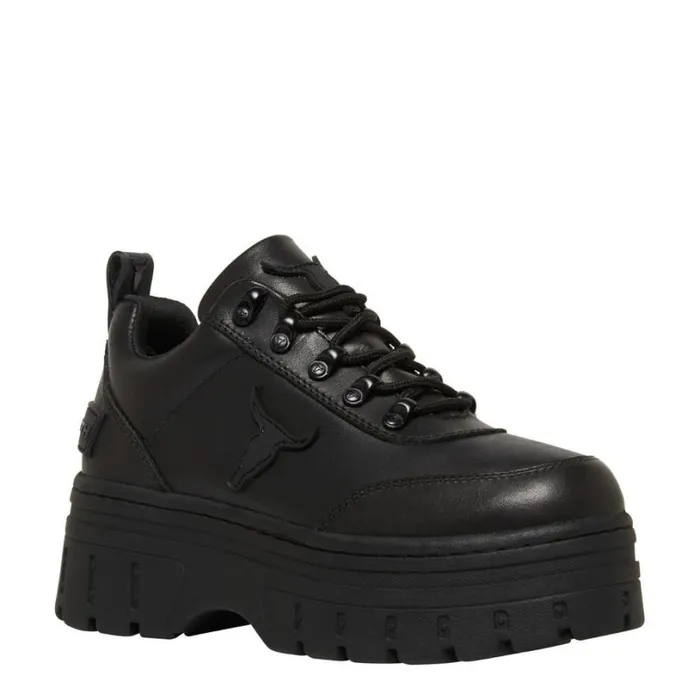 Platform Sneakers Women Windsor Smith LUX BLACK SNEAKERS Platform Sneakers Women Windsor Smith LUX BLACK SNEAKERS