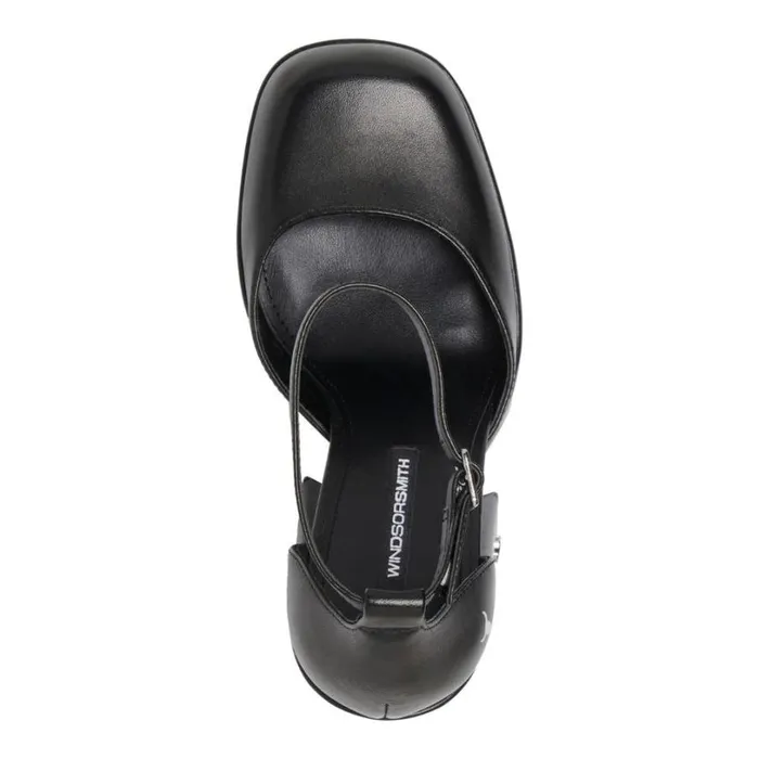 Platforms Women Windsor Smith DIAMONDS BLACK PLATFORM HEELS Platforms Women Windsor Smith DIAMONDS BLACK PLATFORM HEELS