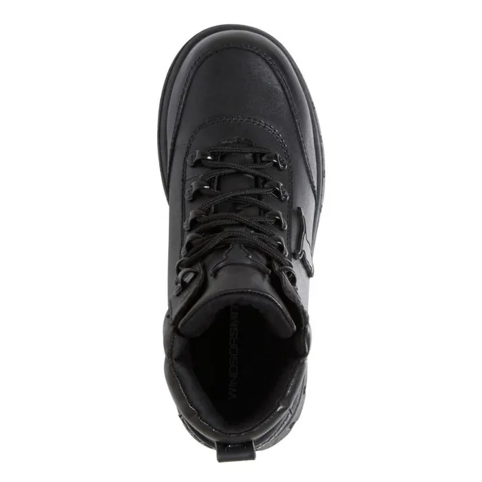 Platforms Women Windsor Smith LAKEN BLACK PLATFORM BOOTS