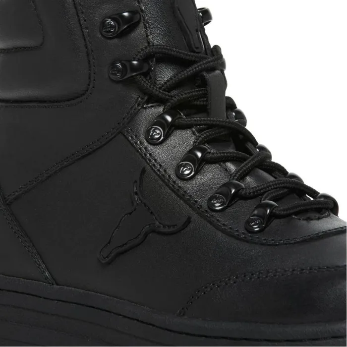 Platforms Women Windsor Smith LAKEN BLACK PLATFORM BOOTS