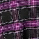 Purple Plaid Corset Flare Dress DressesHalloween Unique Vintage Dresses