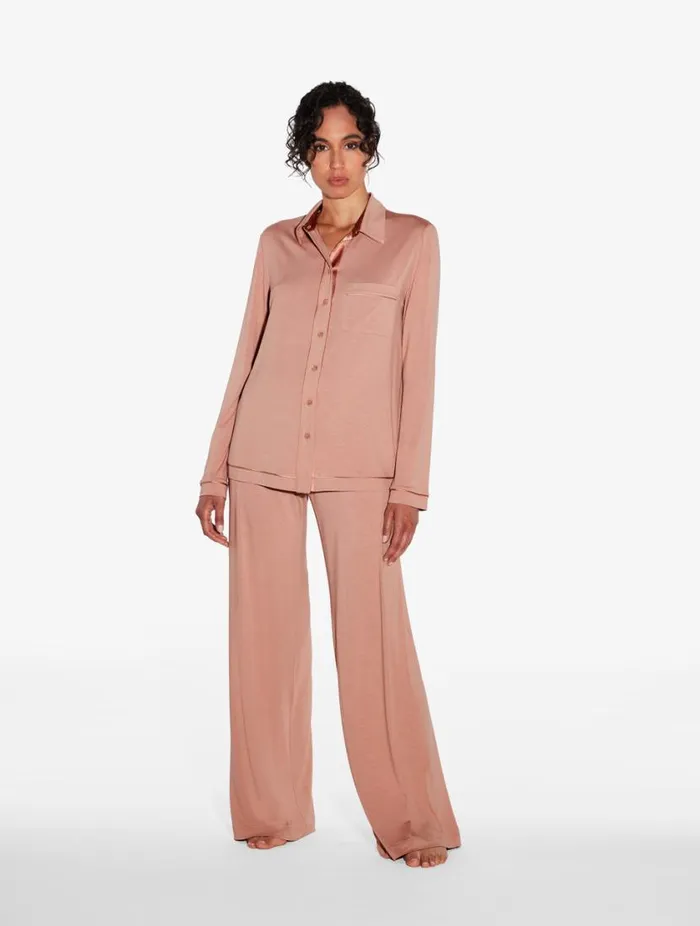 Pyjamas In Blush Clay Sleepwear La Perla Pajamas
