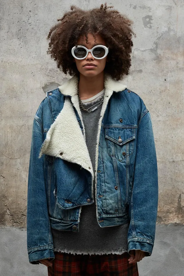 R13 Jackets and Coats Women Bib Trucker Jacket