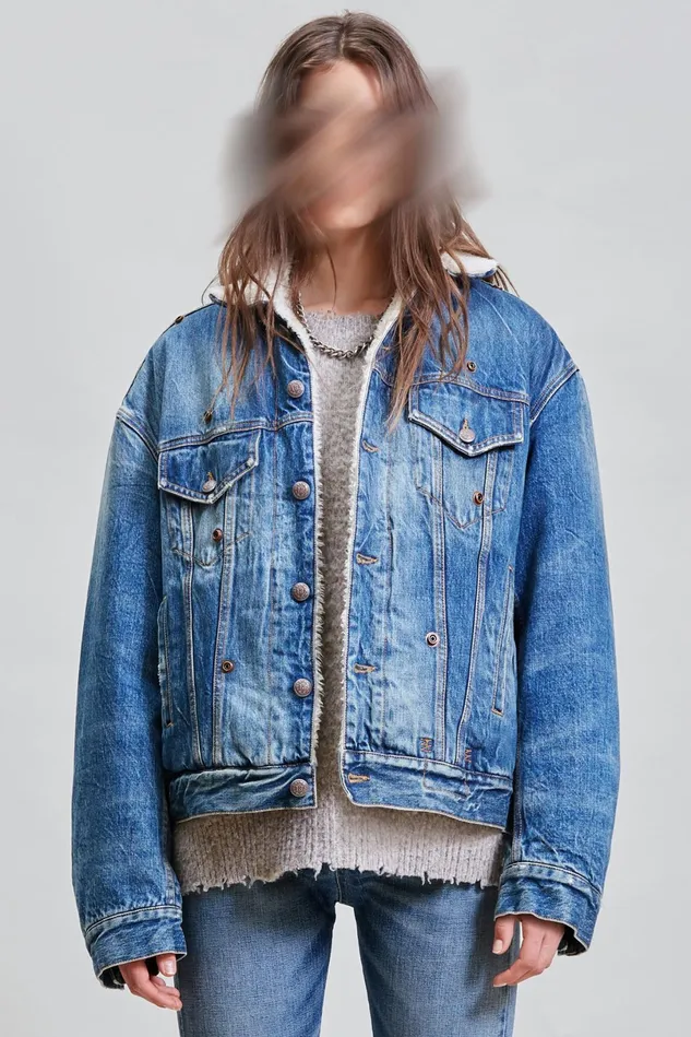 R13 Jackets and Coats Women Bib Trucker Jacket