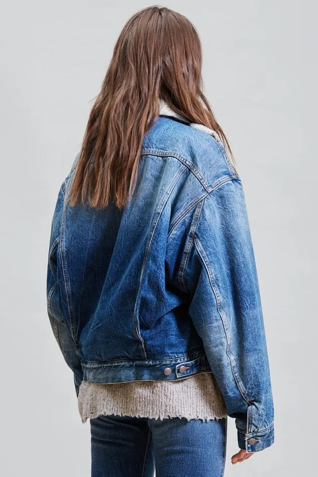 R13 Jackets and Coats Women Bib Trucker Jacket