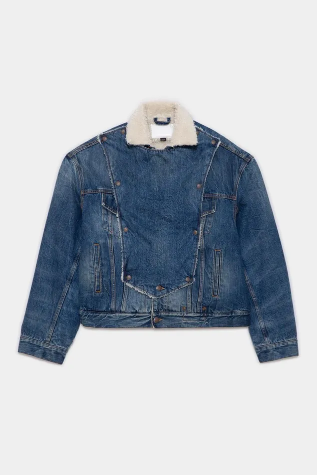 R13 Jackets and Coats Women Bib Trucker Jacket