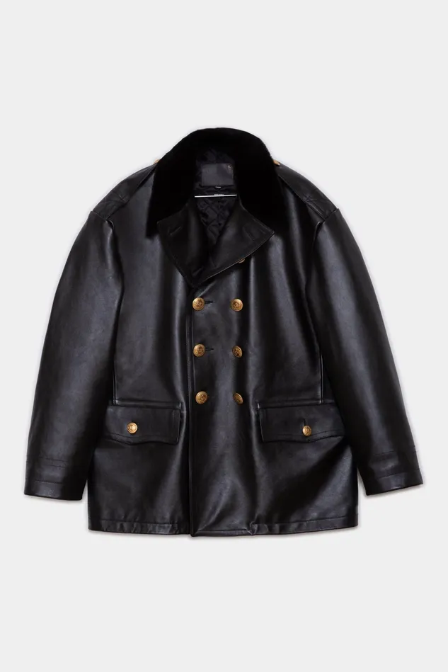 R13 Jackets and Coats Women Leather Policeman Coat