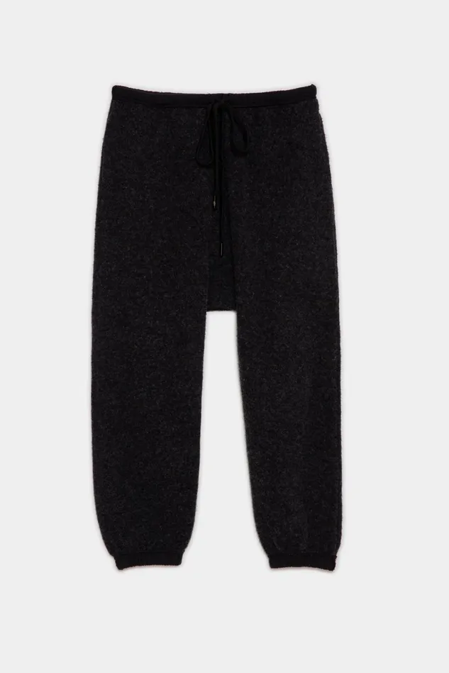 R13 Pants and Shorts Men Drop Sweatpant 8211 Dark Grey