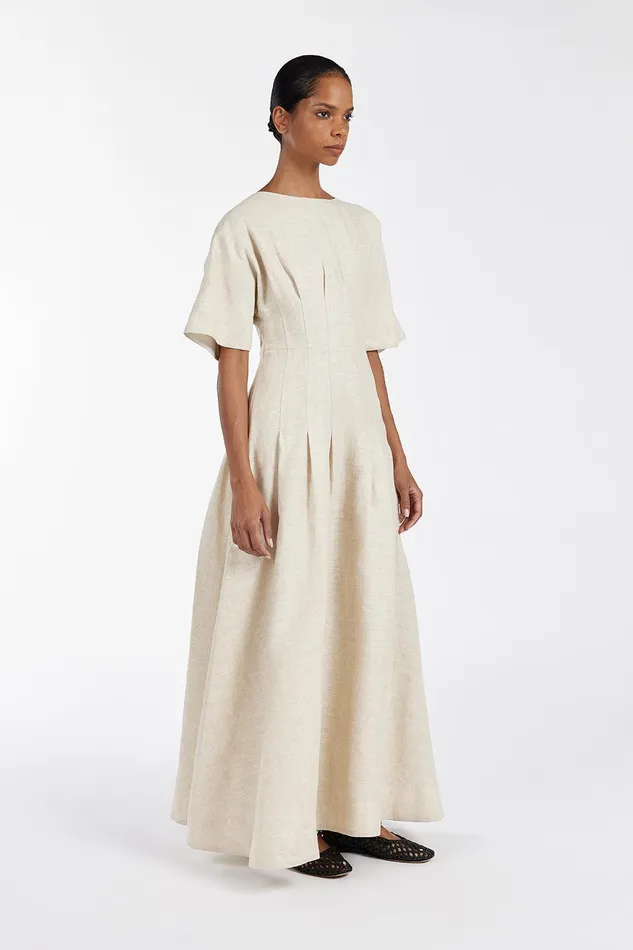 RAF NATURAL BOATNECK MIDI DRESS Women DISSH Midi Dresses