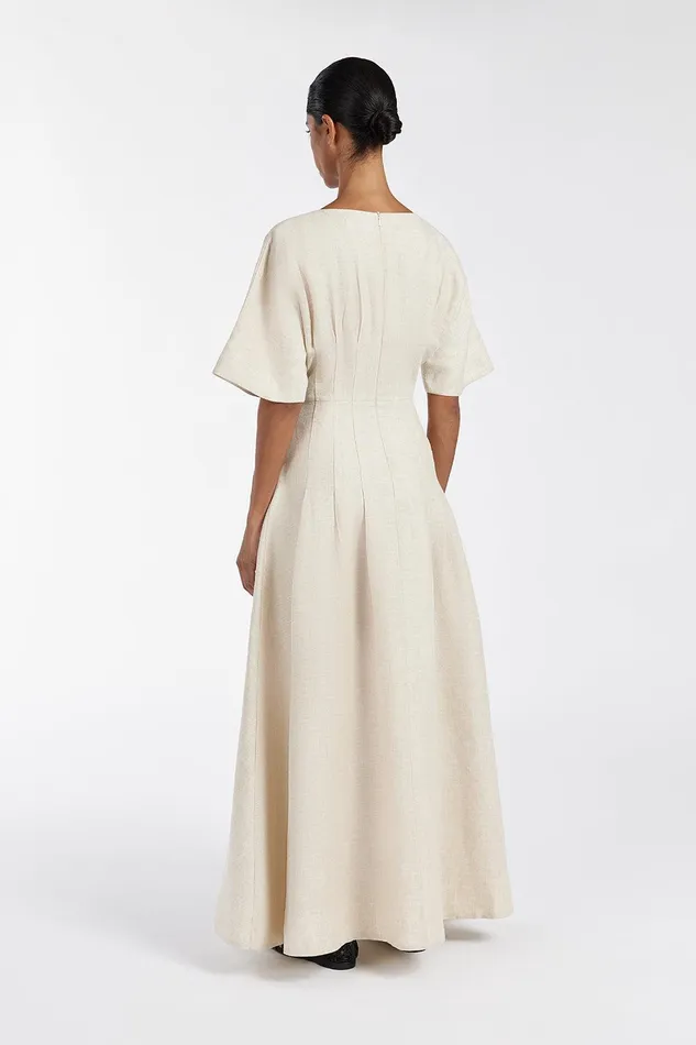 RAF NATURAL BOATNECK MIDI DRESS Women DISSH Midi Dresses