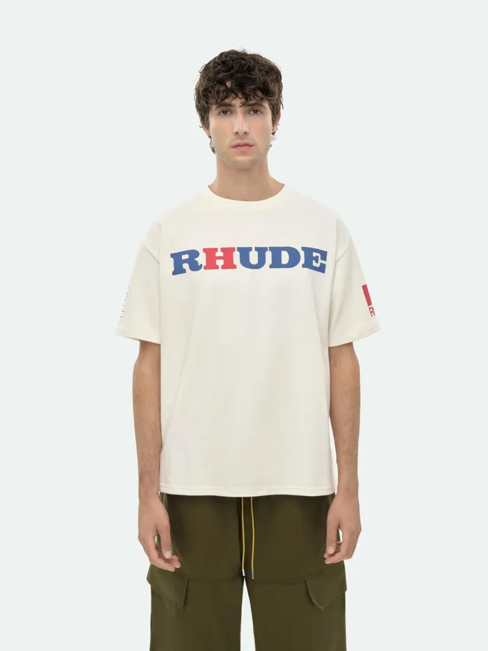 RHUDE RACING TEE Men Rhude Tees