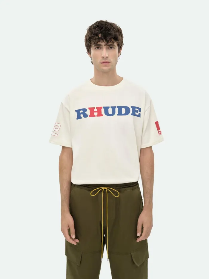 RHUDE RACING TEE Men Rhude Tees