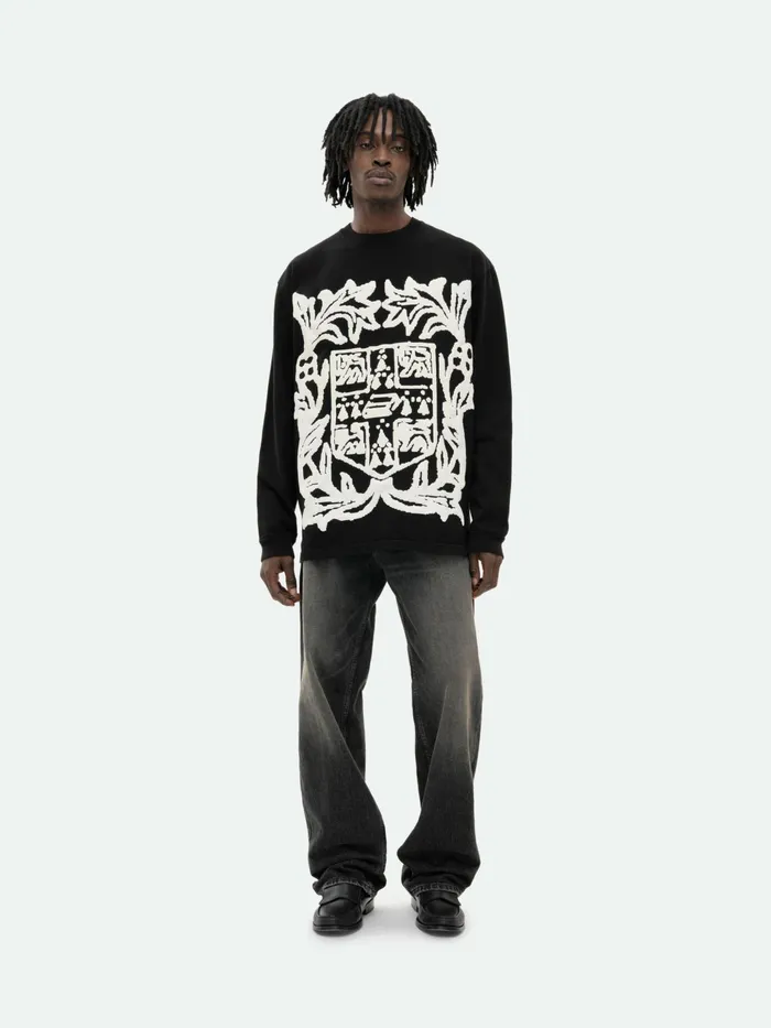 RHUDE VERITAS CREST LS TEE Men Rhude Tees