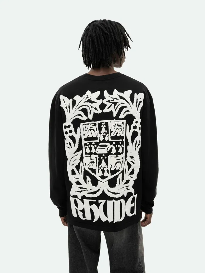 RHUDE VERITAS CREST LS TEE Men Rhude Tees