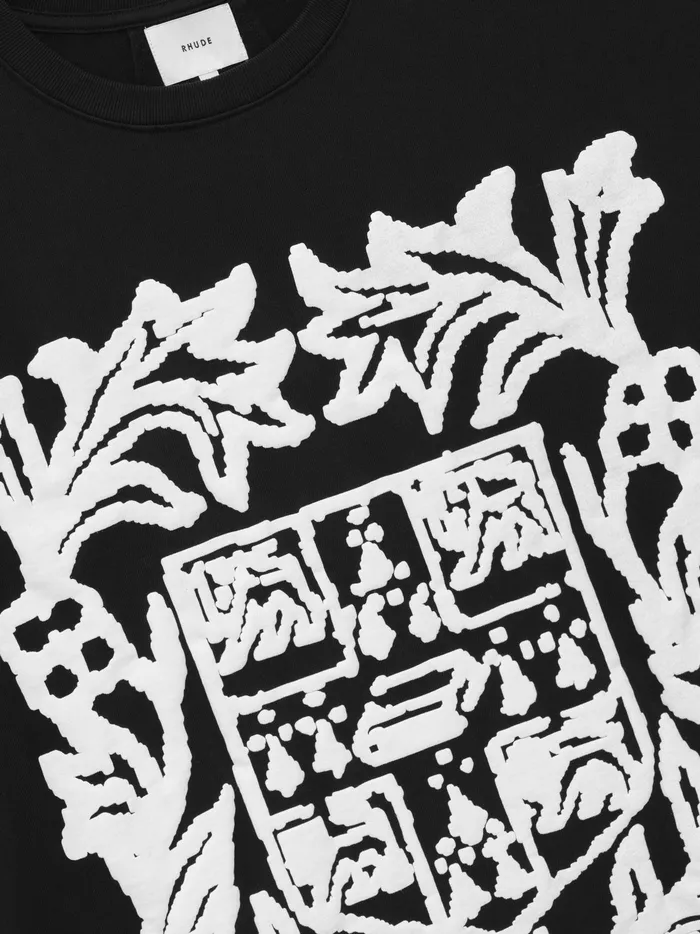 RHUDE VERITAS CREST LS TEE Men Rhude Tees