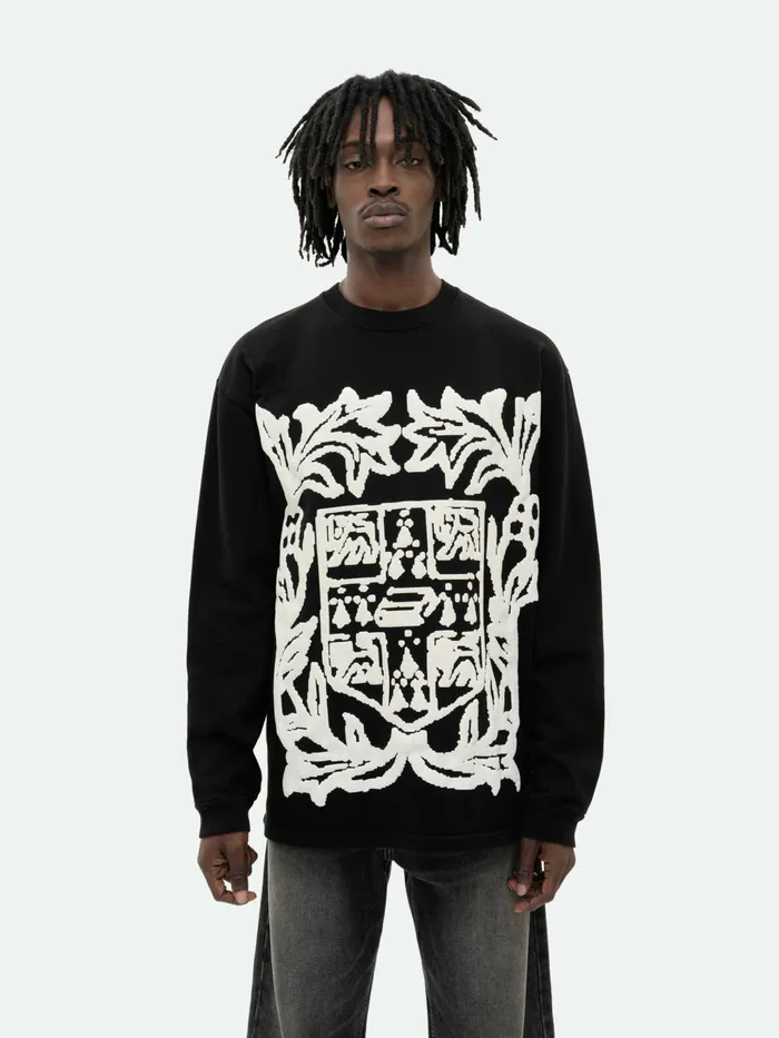 RHUDE VERITAS CREST LS TEE Men Rhude Tees