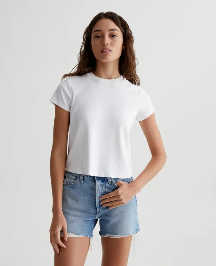 Sadie Crew Exwhite Women AG Jeans Tees and Tanks