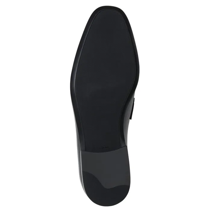 Saffo Slip On Black Bit Loafer Black Leather Men Bruno Magli Loafers and Slipons