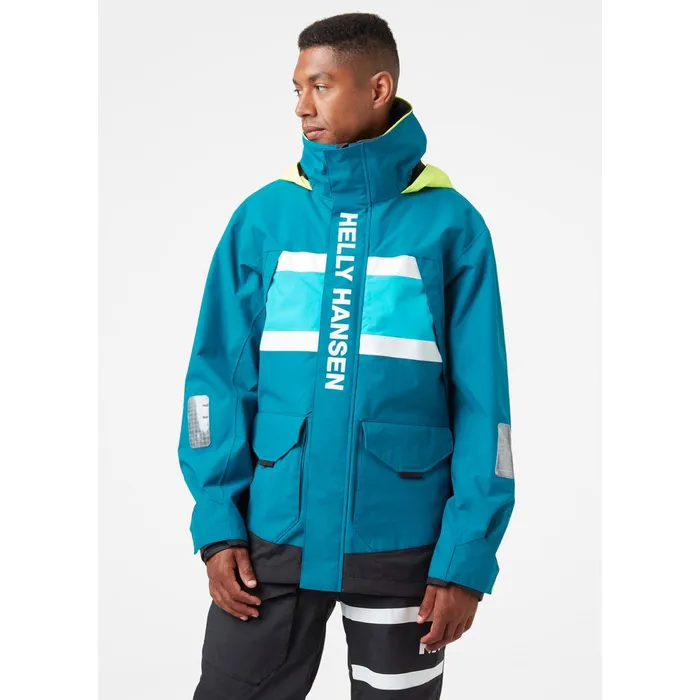 Sailing Jackets Men Helly Hansen SALT COASTAL JACKET 642 Teal