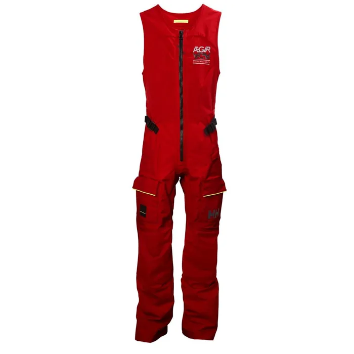 Sailing Pants Women Helly Hansen W AEGIR RACE SALOPETTE 222 Alert Red