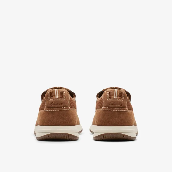 Sailview Step Light Tan Nubuck Men Clarks Loafers and Slip Ons