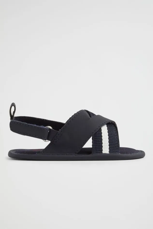 Sandals Baby Seed Heritage Tape Crossover Sandal Navy