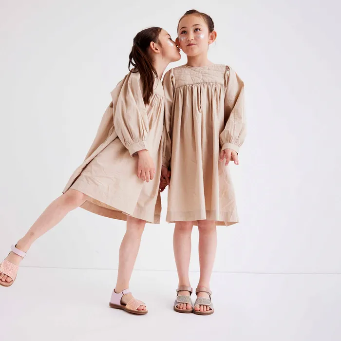 Sandals bisgaardshoes KIDS aida patent almond Brown