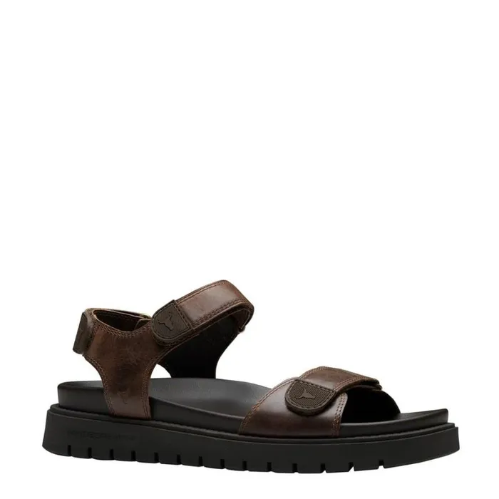 Sandals Men Windsor Smith RAMSEY DARK BROWN LEATHER SANDALS Sandals Men Windsor Smith RAMSEY DARK BROWN LEATHER SANDALS