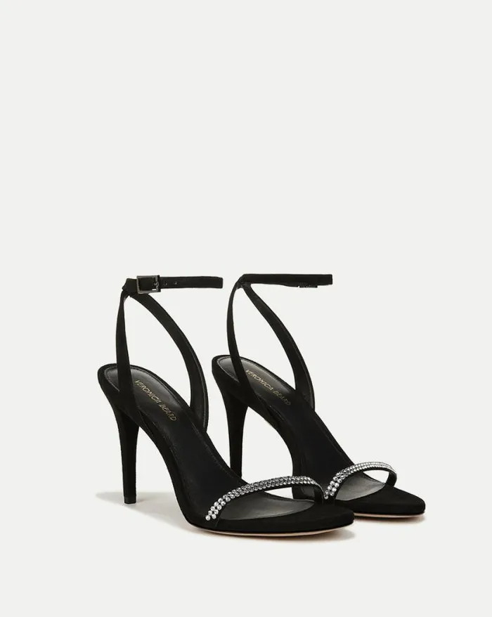Sandals Shop Veronica Beard Maya AnkleStrap Heel Black