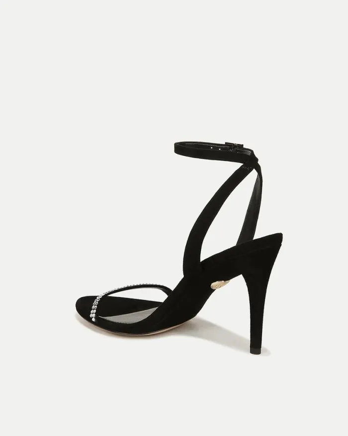 Sandals Shop Veronica Beard Maya AnkleStrap Heel Black