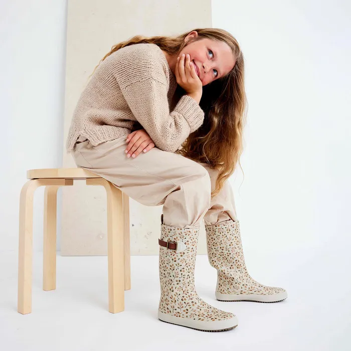 scandinavia sage herbs Brown KIDS Rubber boots bisgaardshoes