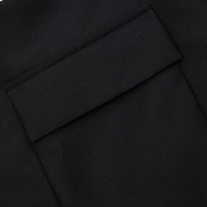 Self Portrait Bottoms Black Taffeta Skort 8211 Women