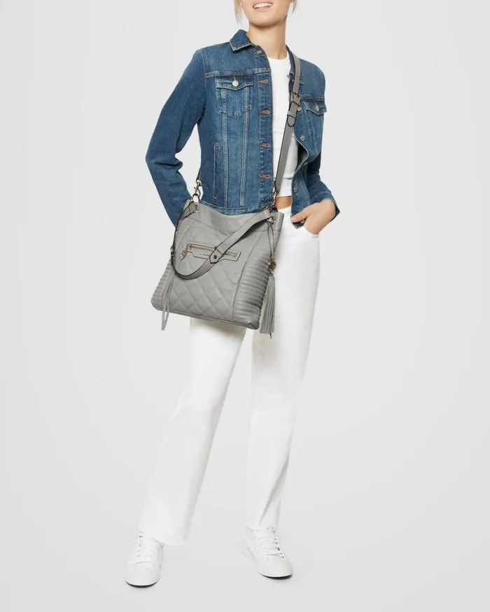 Serena Convertible Crossbody Cool Grey Women Aimee Kestenberg Crossbody Bags