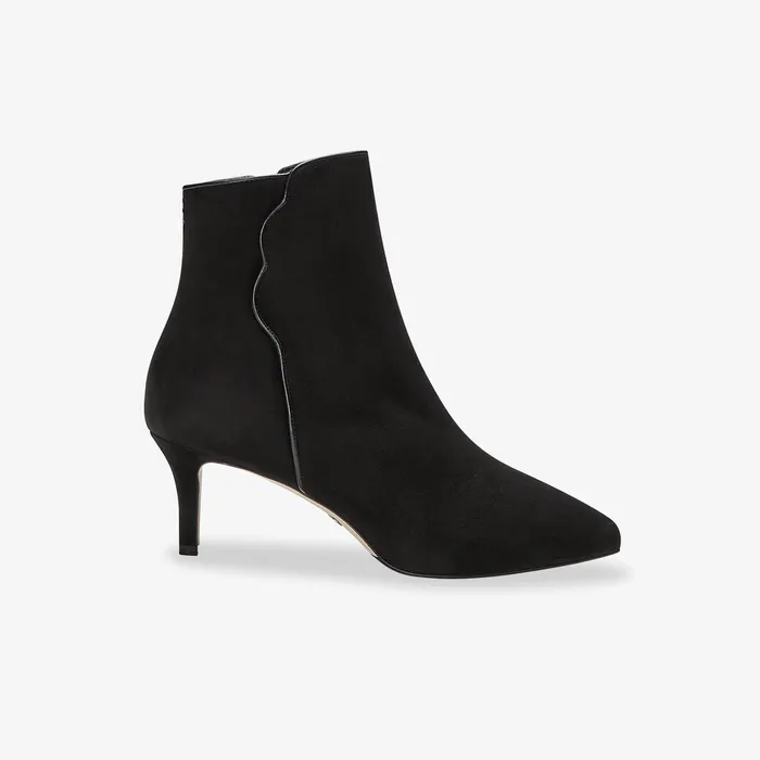Shoes M M LaFleur Women The Sarah Flint Perfect Dress Bootie 60 Black Suede