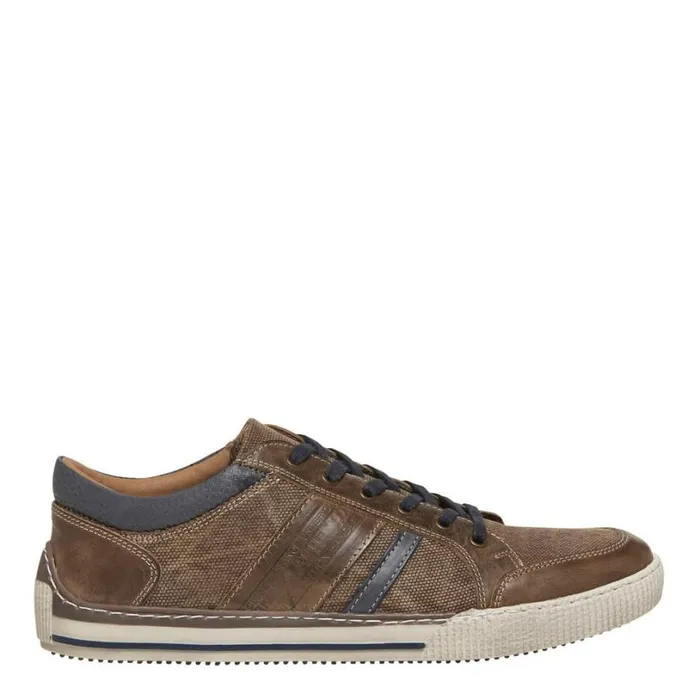 Shoes Men Windsor Smith CEDRIC KHAKI CANVAS SHOES