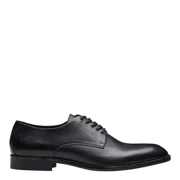 Shoes Men Windsor Smith DAVIDE BLACK LEATHER SHOES