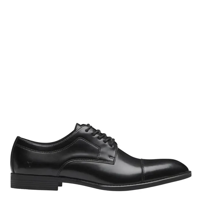 Shoes Men Windsor Smith FRANCIS BLACK LEATHER SHOES