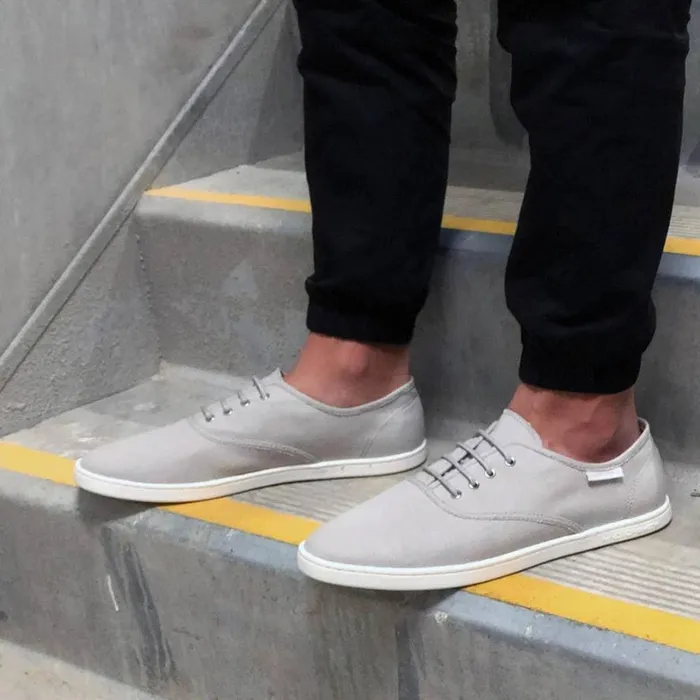 Shoes Men Windsor Smith STANLEY ASH CANVAS SHOES Shoes Men Windsor Smith STANLEY ASH CANVAS SHOES