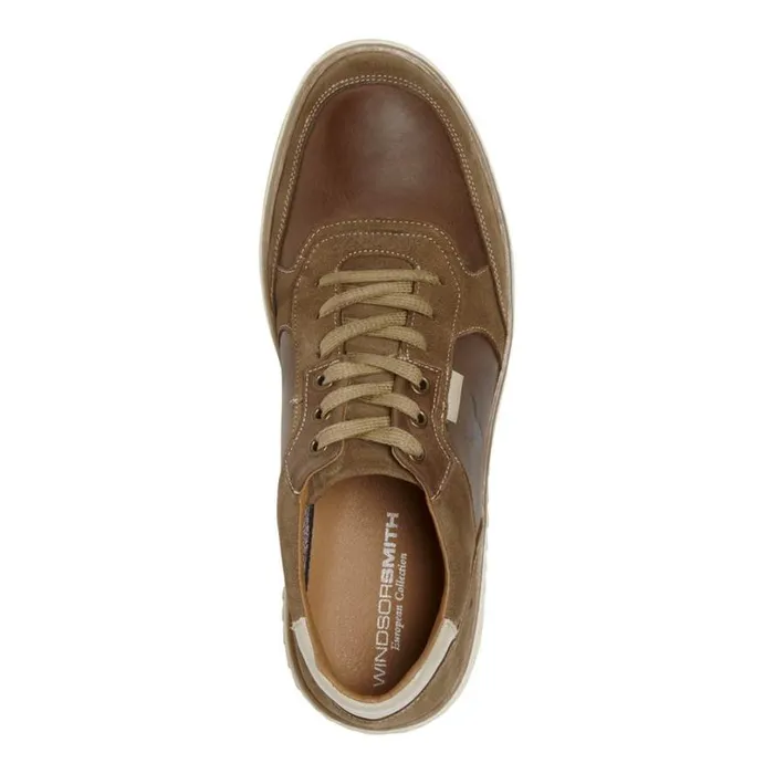 Shoes Men Windsor Smith WILL KHAKI LEATHER SHOES Shoes Men Windsor Smith WILL KHAKI LEATHER SHOES