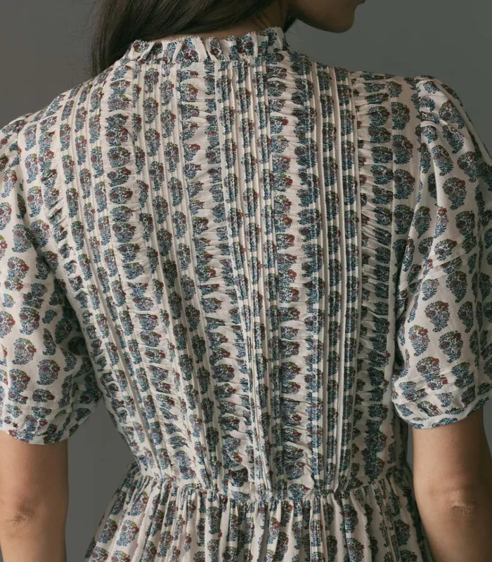 Shop HALEIGH DRESS Sea Salt Paisley DEN Dresses