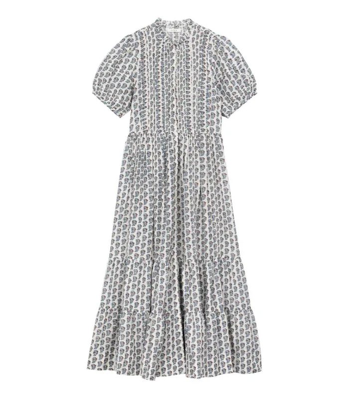 Shop HALEIGH DRESS Sea Salt Paisley DEN Dresses