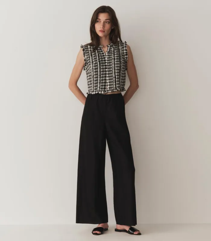 Shop HARIETTA TOP Marilyn Gingham DEN Tops