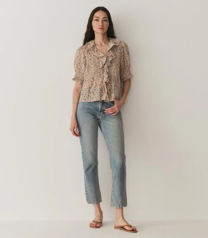 Shop HENRI TOP Wild Clover Floral DEN Tops