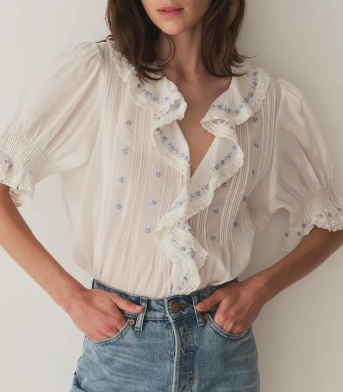 Shop HETTIE TOP Salt DEN Tops